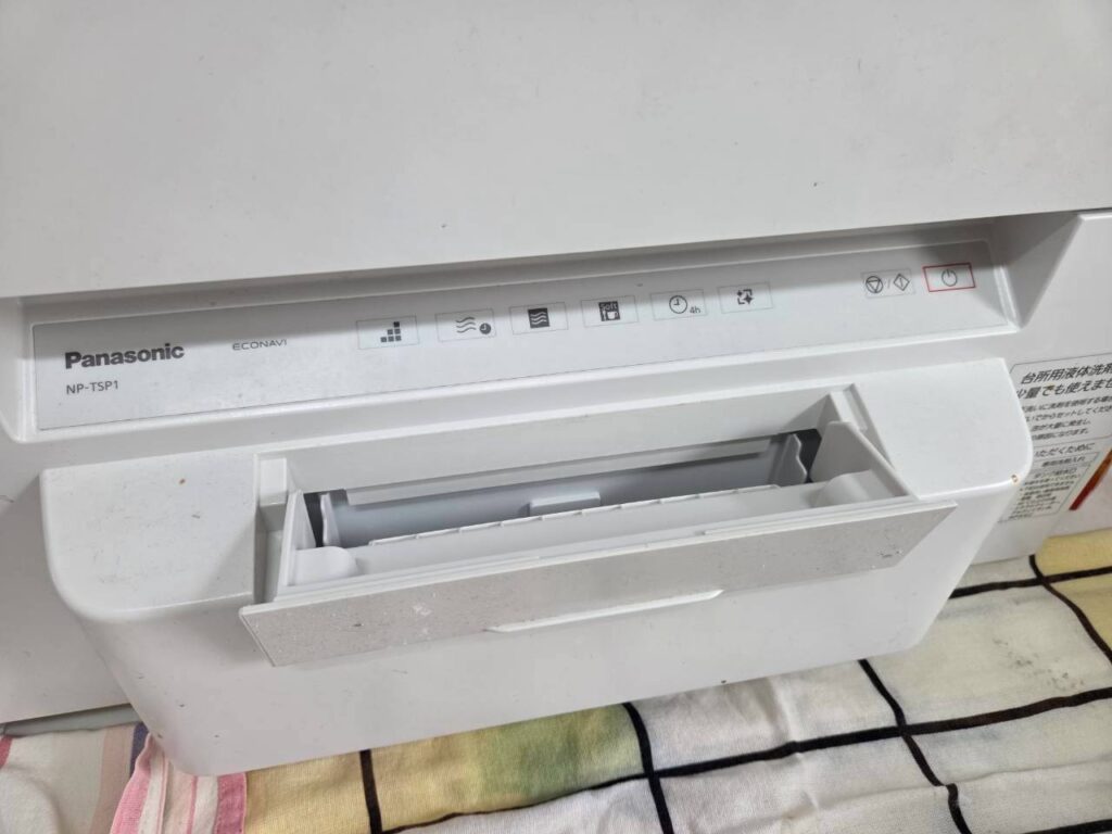 【つわりの乗り越え方】タンク式食洗機　パナソニック　水４リットル
