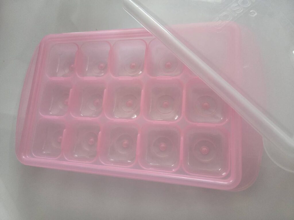 【離乳食はいつから?】離乳食初期で使った製氷器